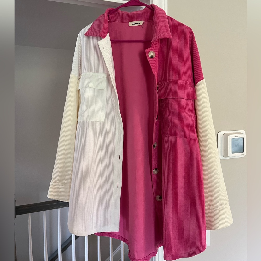 Adora corduroy shirt jacket